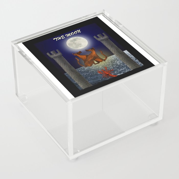 The Moon Acrylic Box