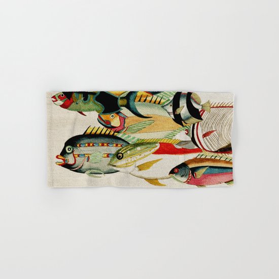 Fantastic Fish Tank Hand & Bath Towel