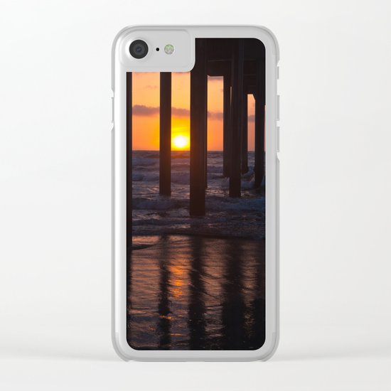 Sunset Captured Clear iPhone Case