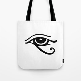Egyptian Eye of Horus. BLACK. Tote Bag