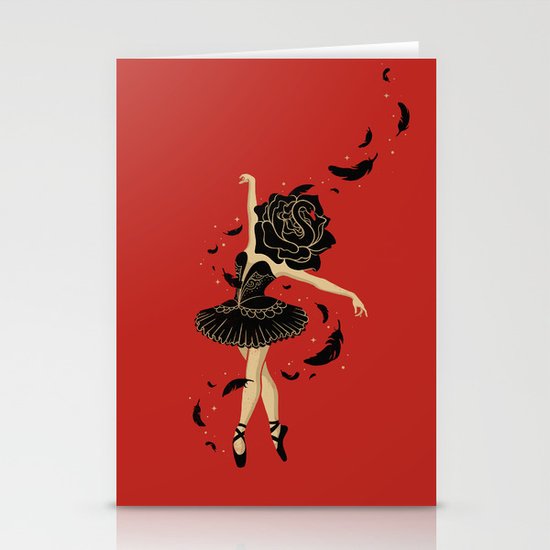 Black Swan Stationery Cards