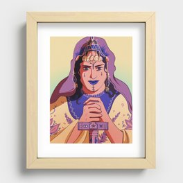 Amazigh Warrior Recessed Framed Print