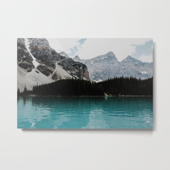 Lake Moraine, Banff National Park Metal Print