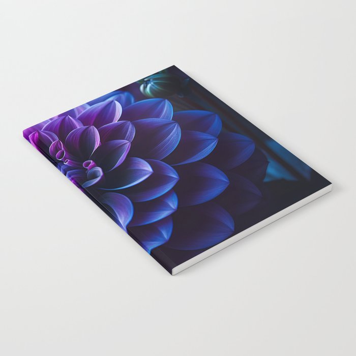 Purple Dahlia Notebook