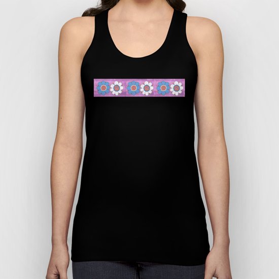 Flowers Unisex Tank Top