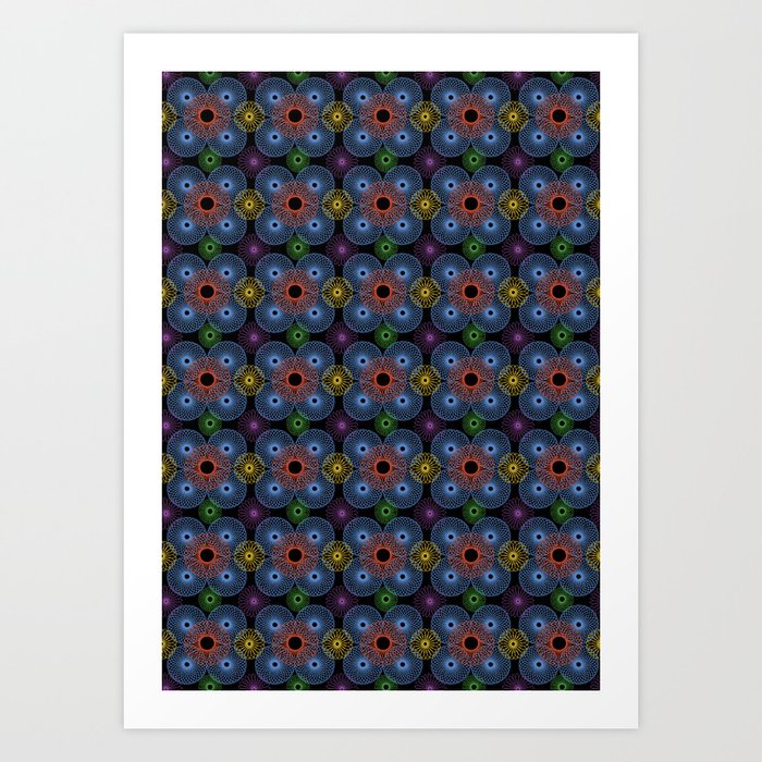 For the Love Of! (Sprirograph) Art Print