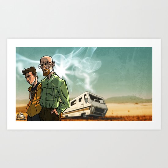 Breaking Bad Art Print