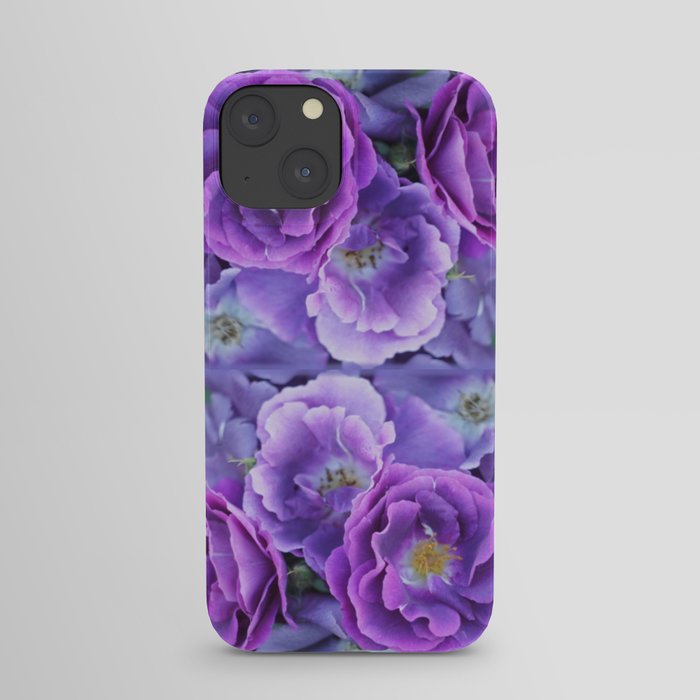 Deep purple roses. iPhone Case