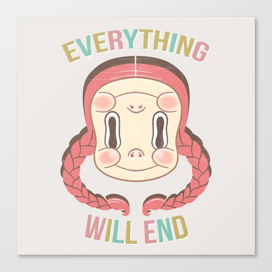 The end Canvas Print
