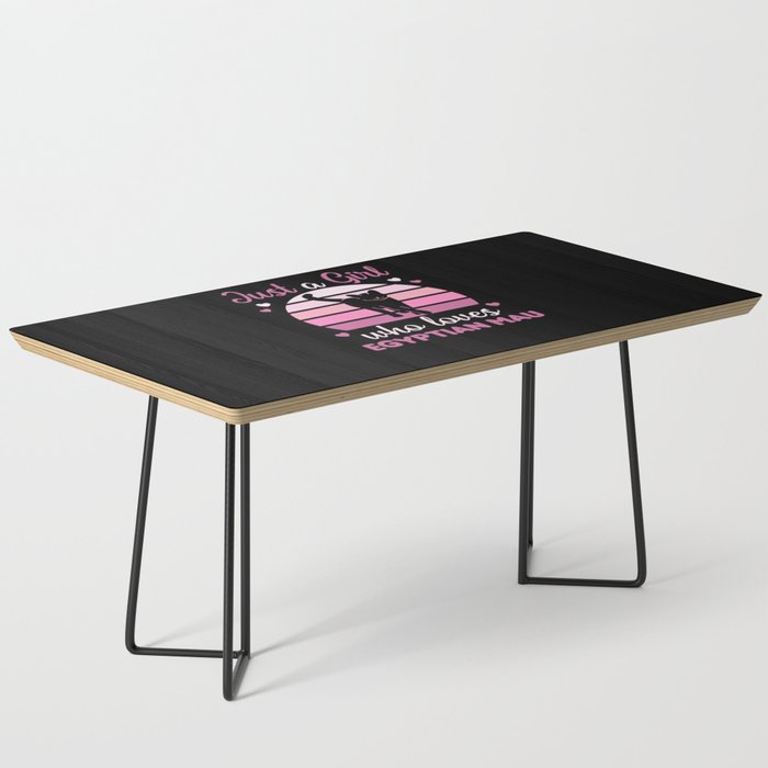 Just a girl who loves Egyptian Mau Sweet Cat Coffee Table