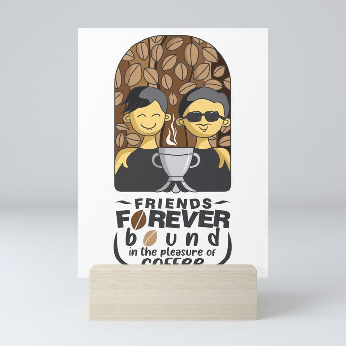 Friends Forever Mini Art Print