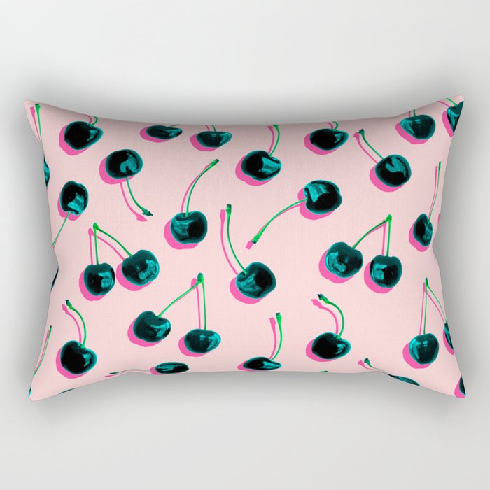 Pop Cherries Rectangular Pillow