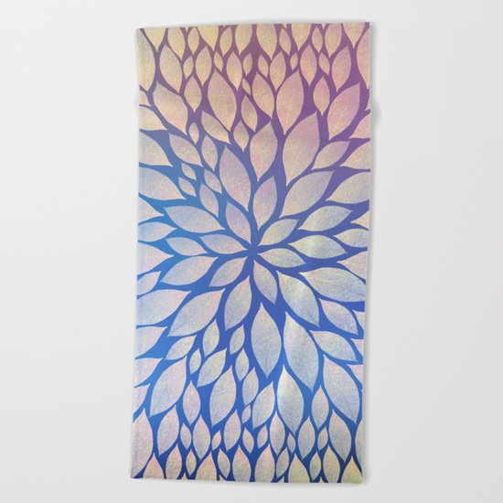 Petal Burst #17 Beach Towel