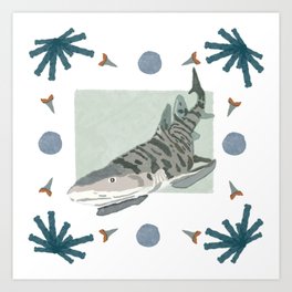 Shark Art Print