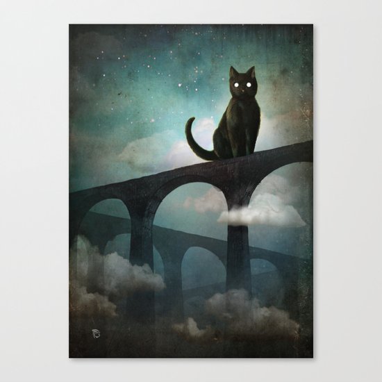 Into the Night Canvas Print