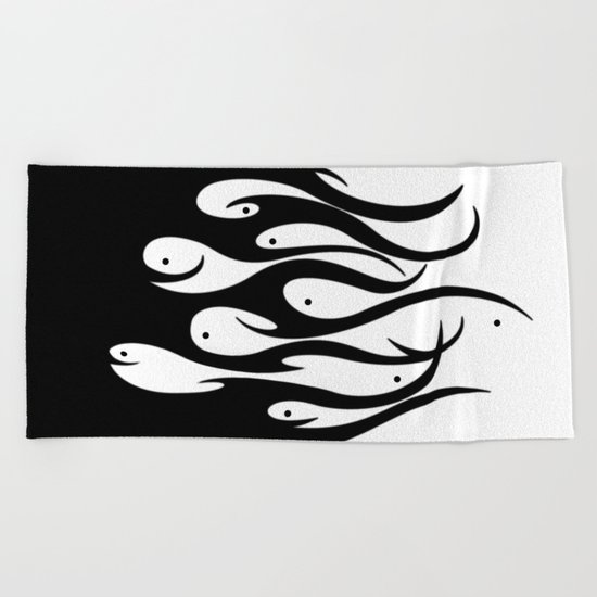 Fishes Beach Towel