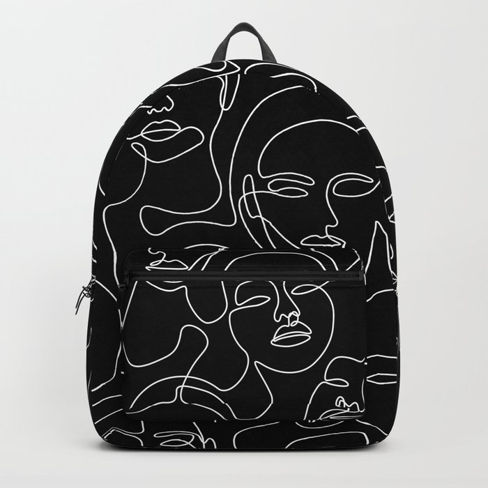 Expression In Dark Backpack