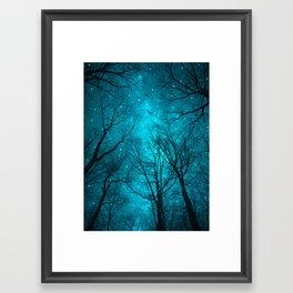 Stars Can't Shine Without Darkness Framed Art Print