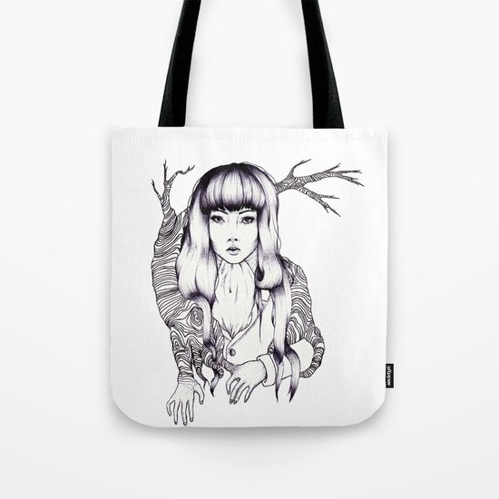 Tree Woman Tote Bag