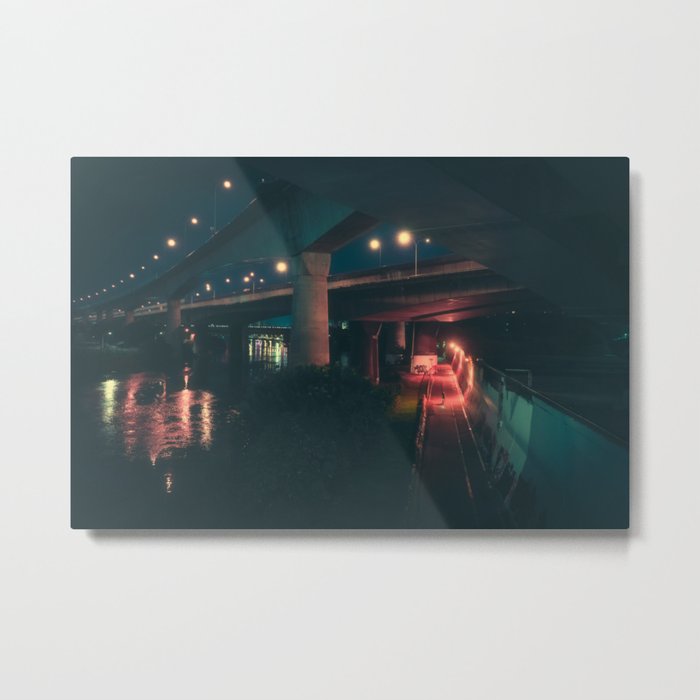 river night Metal Print