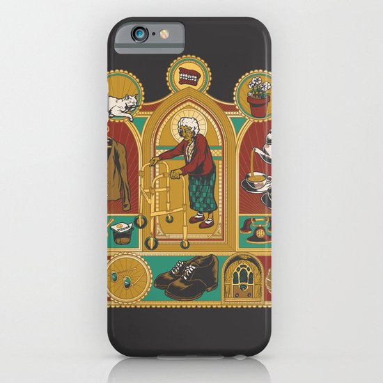 Ye Oldé Grandma Triptych iPhone & iPod Case