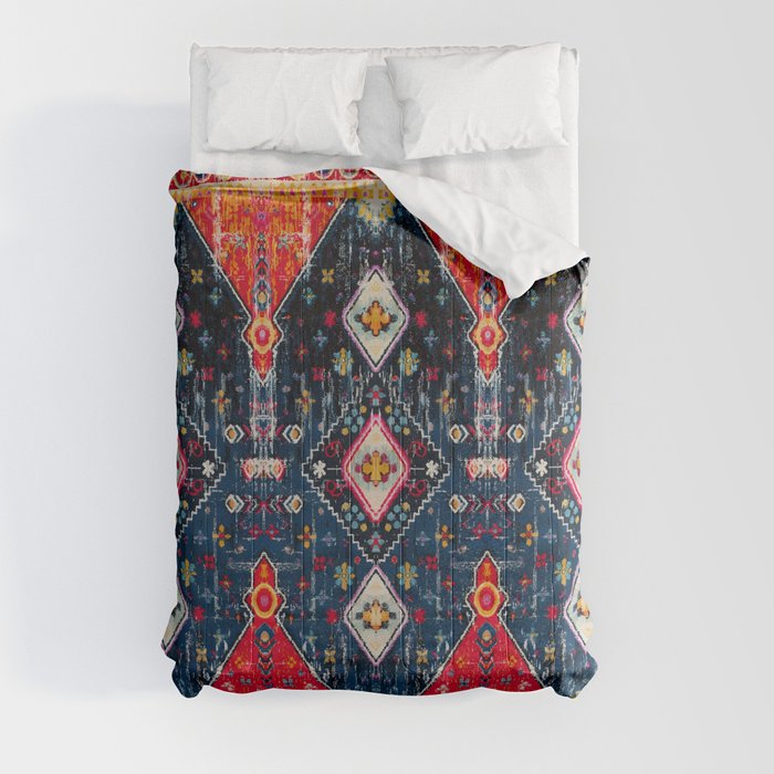 Moroccan Mosaic: Vintage Heritage in Oriental Tradition Comforter