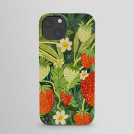 Summer Strawberries iPhone Case