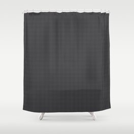 Black & Grey Simulated Carbon Fiber Shower Curtain