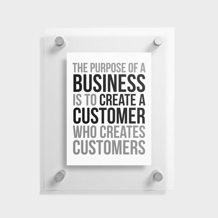 The Purpose Of A Business, Office Decor, Office Wall Art, Office Art
