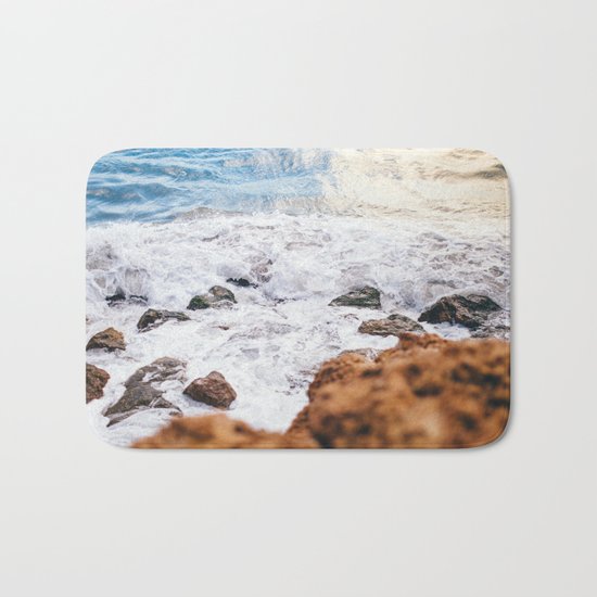 Wild Summer #society6 #print #decor #art Bath Mat