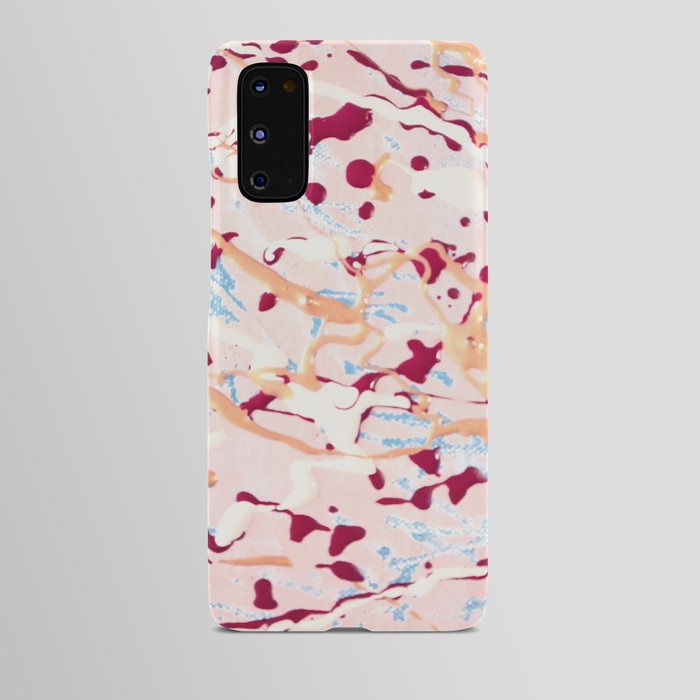 Elements Red Abstract Android Case
