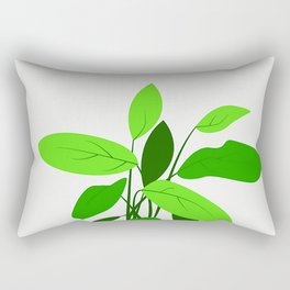 Plant Vase 2 Rectangular Pillow