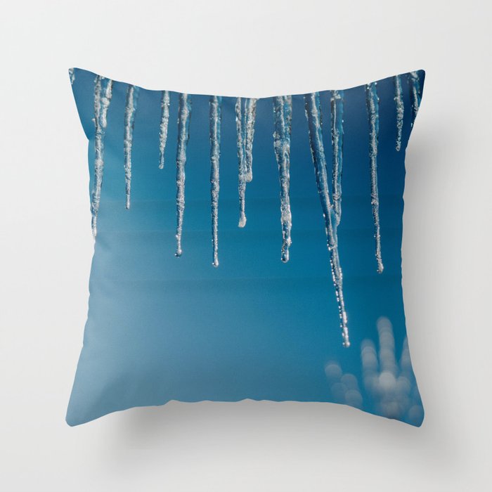 Spirits of ice Throw Pillow