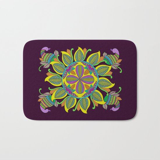 Geometric Shape Series - Circle Bath Mat
