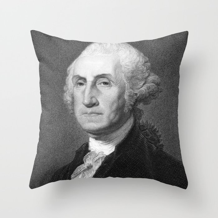 George Washington Throw Pillow