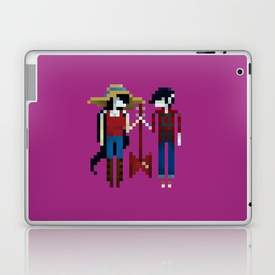 The Vampire Queen and King Laptop & iPad Skin