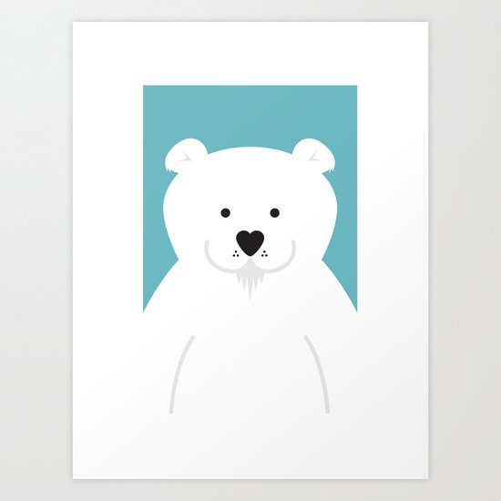 Polar Bear Art Print