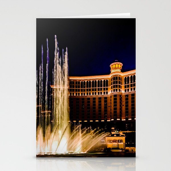 The Bellagio - Vegas After Dark Stationery Cards