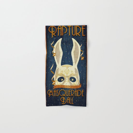 Rapture Masquerade Ball 1959 Hand & Bath Towel