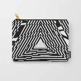 triangular gloopy grid Carry-All Pouch