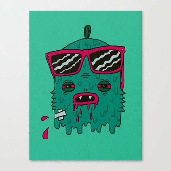 Dracula is my ex-BFF Canvas Print