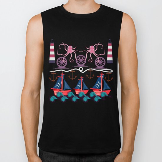 Sailor Biker Tank