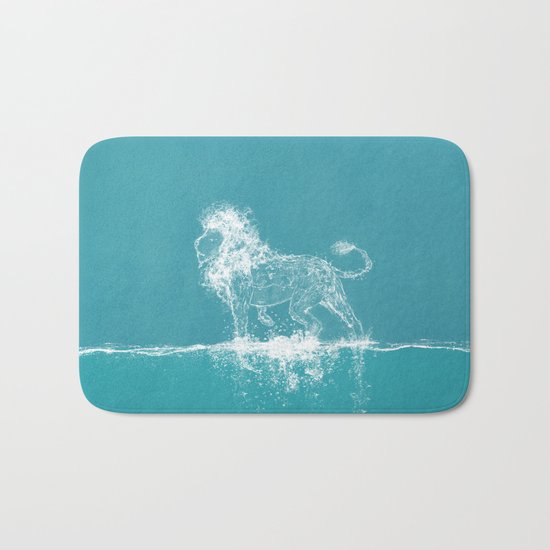 The Water Lion Bath Mat
