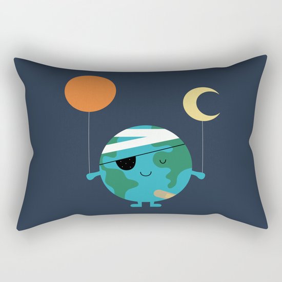 Love Our World More Rectangular Pillow
