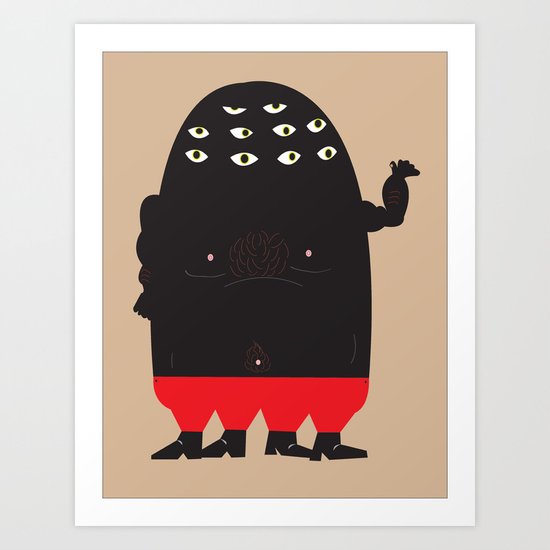 Crunchy Art Print