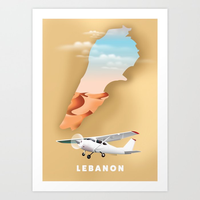 Lebanon Art Print