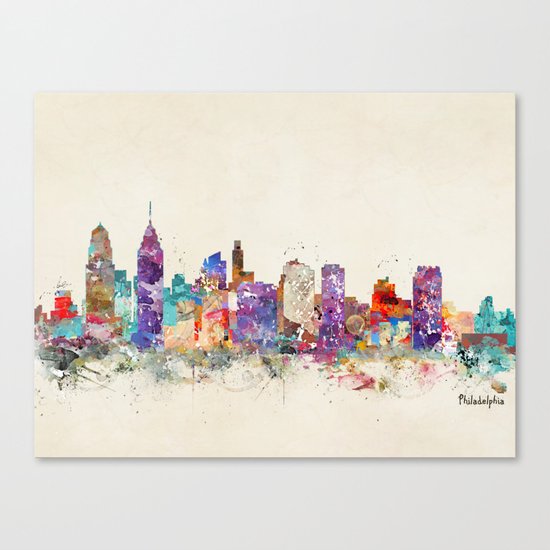 philadelphia pennsylvania Canvas Print