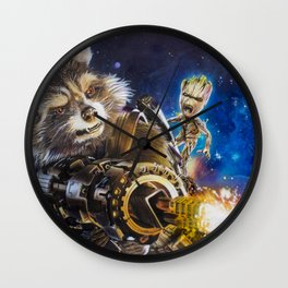Guardians of the Galaxy Wall Clock