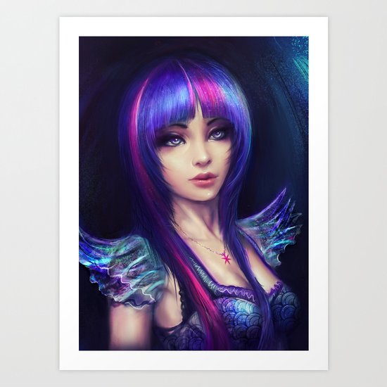 Twilight Sparkle Art Print