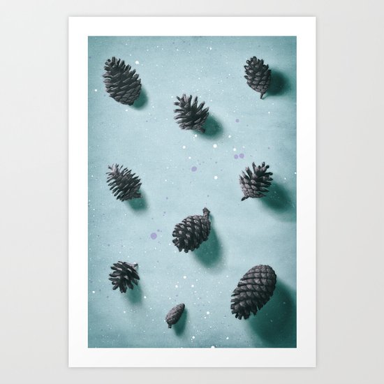 smell of pine forest Art Print